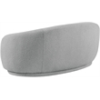 Meridian Furniture Hyde Grey Boucle Fabric Loveseat