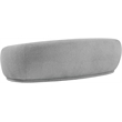 Meridian Furniture Hyde Grey Boucle Fabric Sofa