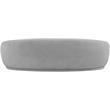 Meridian Furniture Hyde Grey Boucle Fabric Sofa