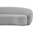 Meridian Furniture Hyde Grey Boucle Fabric Sofa
