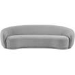 Meridian Furniture Hyde Grey Boucle Fabric Sofa