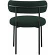 Meridian Furniture Beacon Green Boucle Fabric Dining Chair