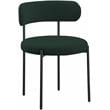 Meridian Furniture Beacon Green Boucle Fabric Dining Chair
