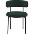 Meridian Furniture Beacon Green Boucle Fabric Dining Chair