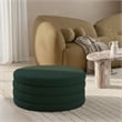 Meridian Furniture Aphia Green Boucle Fabric Ottoman/Coffee Table
