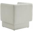 Meridian Furniture Vera Cream Boucle Fabric Accent Chair