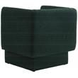 Meridian Furniture Vera Green Boucle Fabric Accent Chair