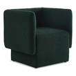 Meridian Furniture Vera Green Boucle Fabric Accent Chair