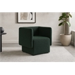 Meridian Furniture Vera Green Boucle Fabric Accent Chair