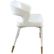 Meridian Furniture Destiny Cream Velvet Bench