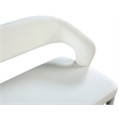 Meridian Furniture Destiny Cream Velvet Bench