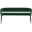 Meridian Furniture Destiny Green Velvet Bench