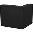 Meridian Furniture Relax Black Velvet Corner Chair