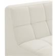 Meridian Furniture Relax Cream Velvet Armless Chair