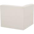 Meridian Furniture Relax Cream Velvet Corner Chair
