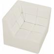 Meridian Furniture Relax Cream Velvet Corner Chair