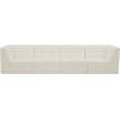 Meridian Furniture Relax Cream Velvet Modular Sofa