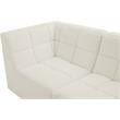 Meridian Furniture Relax Cream Velvet Modular Sectional