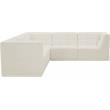 Meridian Furniture Relax Cream Velvet Modular Sectional