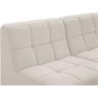 Meridian Furniture Relax Cream Velvet Modular Sectional