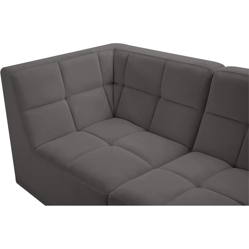 Meridian Furniture Relax Velvet Modular 68 Meridian Furniture Relax Velvet Modular 68