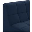 Meridian Furniture Relax Navy Velvet Armless Chair