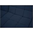 Meridian Furniture Relax Navy Velvet Modular Sofa
