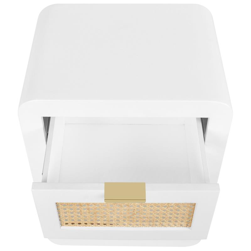 Meridian Furniture Langham White Night Stand