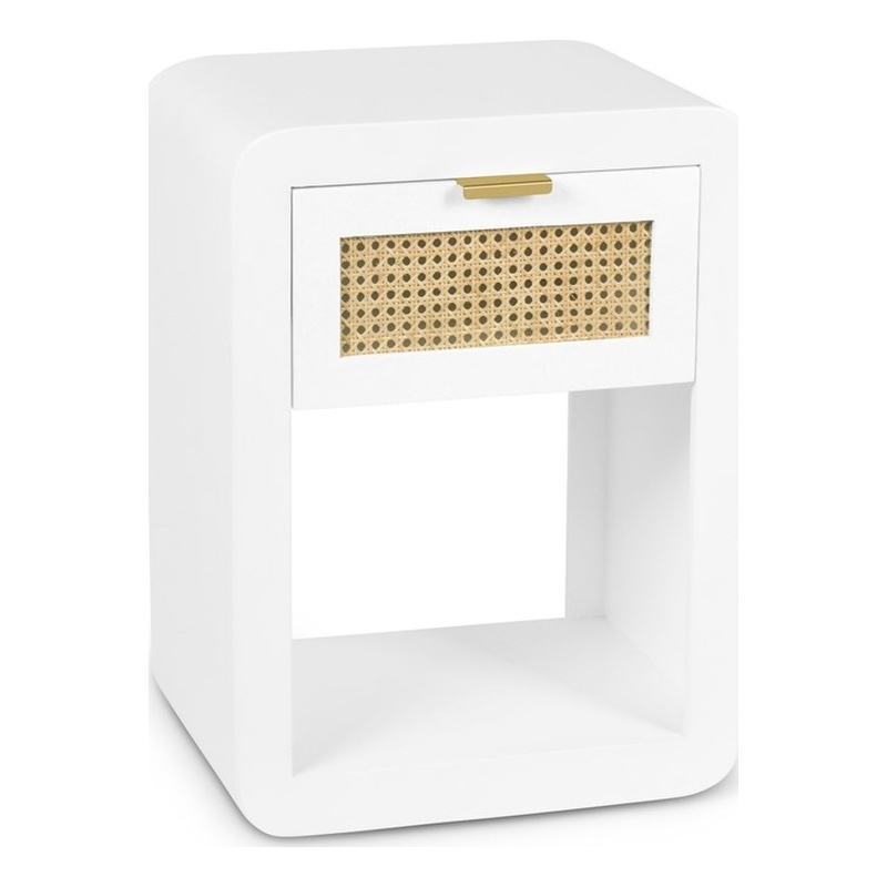 Meridian Furniture Langham White Night Stand