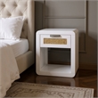 Meridian Furniture Langham White Night Stand