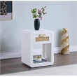 Meridian Furniture Langham White Night Stand