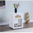 Meridian Furniture Langham White Night Stand