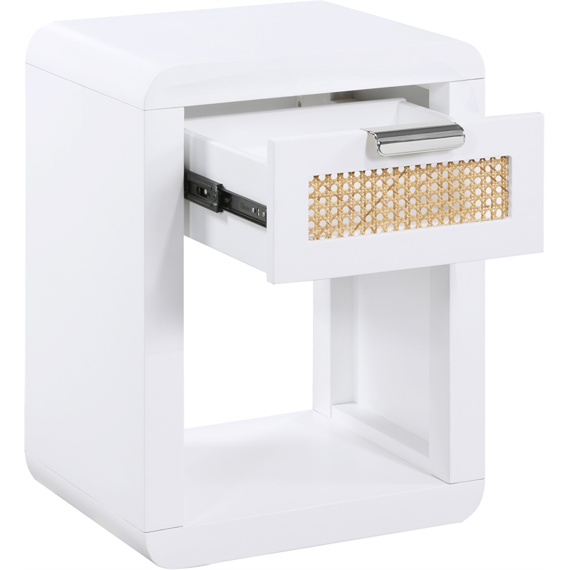 Meridian Furniture Langham White Night Stand