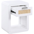 Meridian Furniture Langham White Night Stand