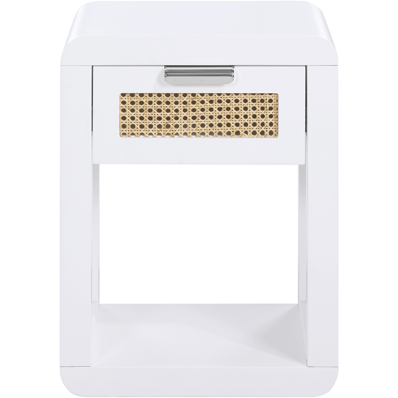 Meridian Furniture Langham White Night Stand