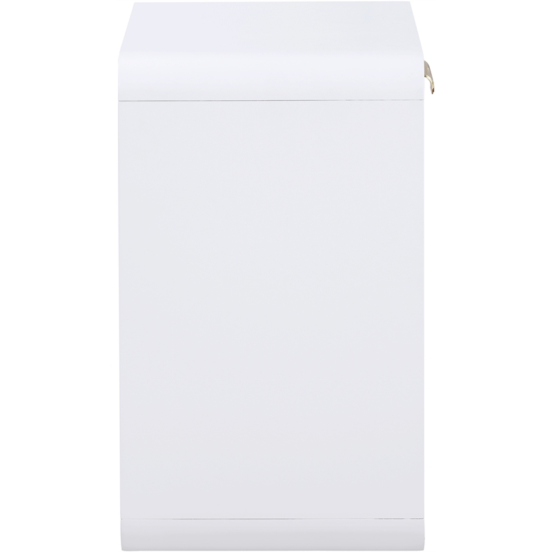 Meridian Furniture Langham White Night Stand