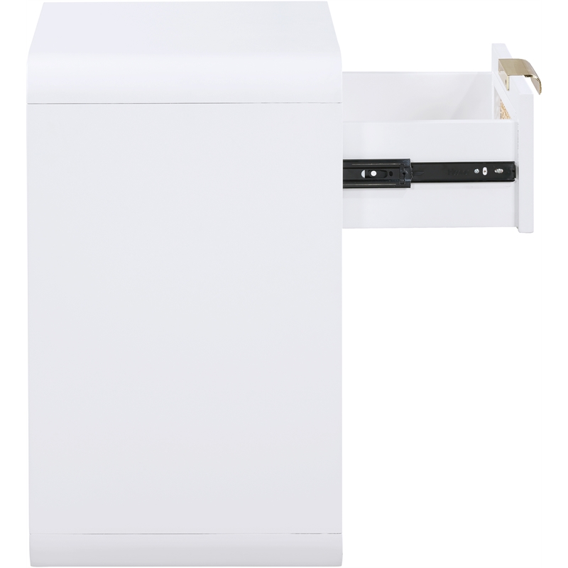 Meridian Furniture Langham White Night Stand