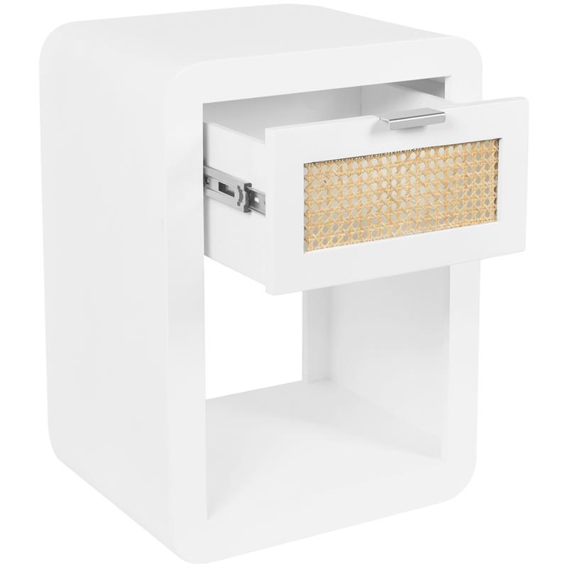 Meridian Furniture Langham White Night Stand