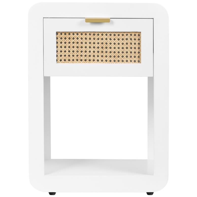 Meridian Furniture Langham White Night Stand