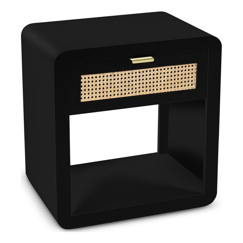 Meridian Furniture Langham Black Night Stand