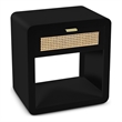 Meridian Furniture Langham Black Night Stand