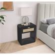 Meridian Furniture Langham Black Night Stand