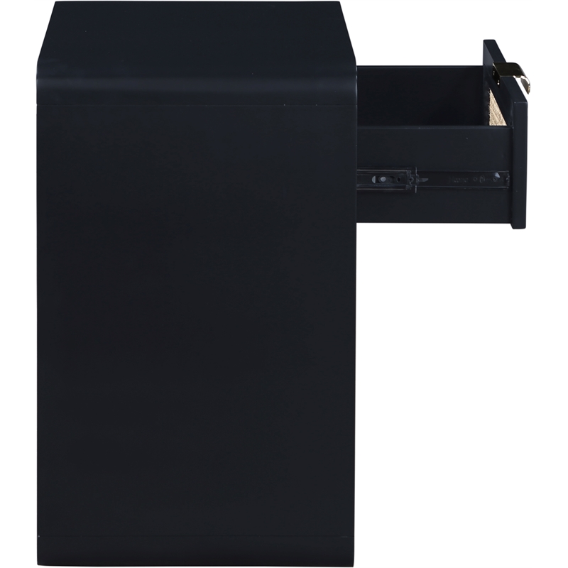 Meridian Furniture Langham Black Night Stand