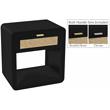 Meridian Furniture Langham Black Night Stand