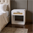 Meridian Furniture Langham White Night Stand