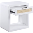 Meridian Furniture Langham White Night Stand