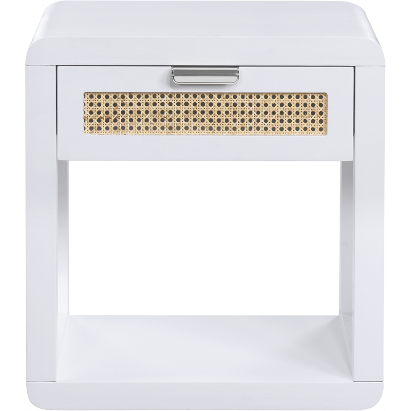 Meridian Furniture Langham White Night Stand