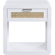 Meridian Furniture Langham White Night Stand