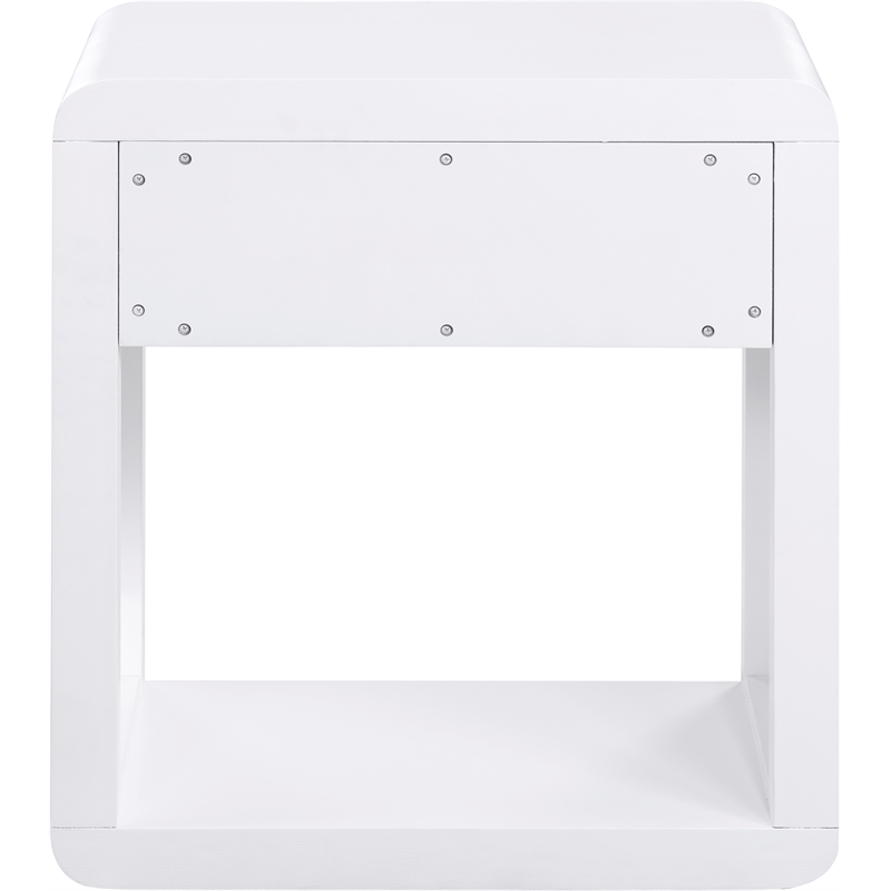 Meridian Furniture Langham White Night Stand