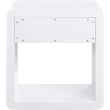 Meridian Furniture Langham White Night Stand